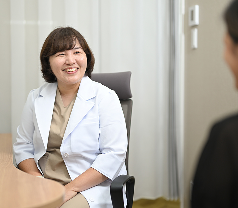 婦人科は女性医師が担当